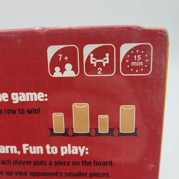 Gobblet! A Fun Game of Strategy Board Game Wooden Box Ages 7+ new sealed - Picture 3 of 10